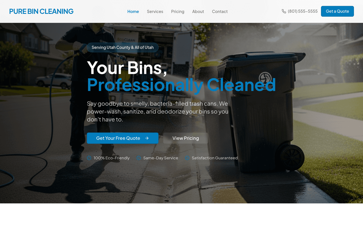 Pure Bin Cleaning